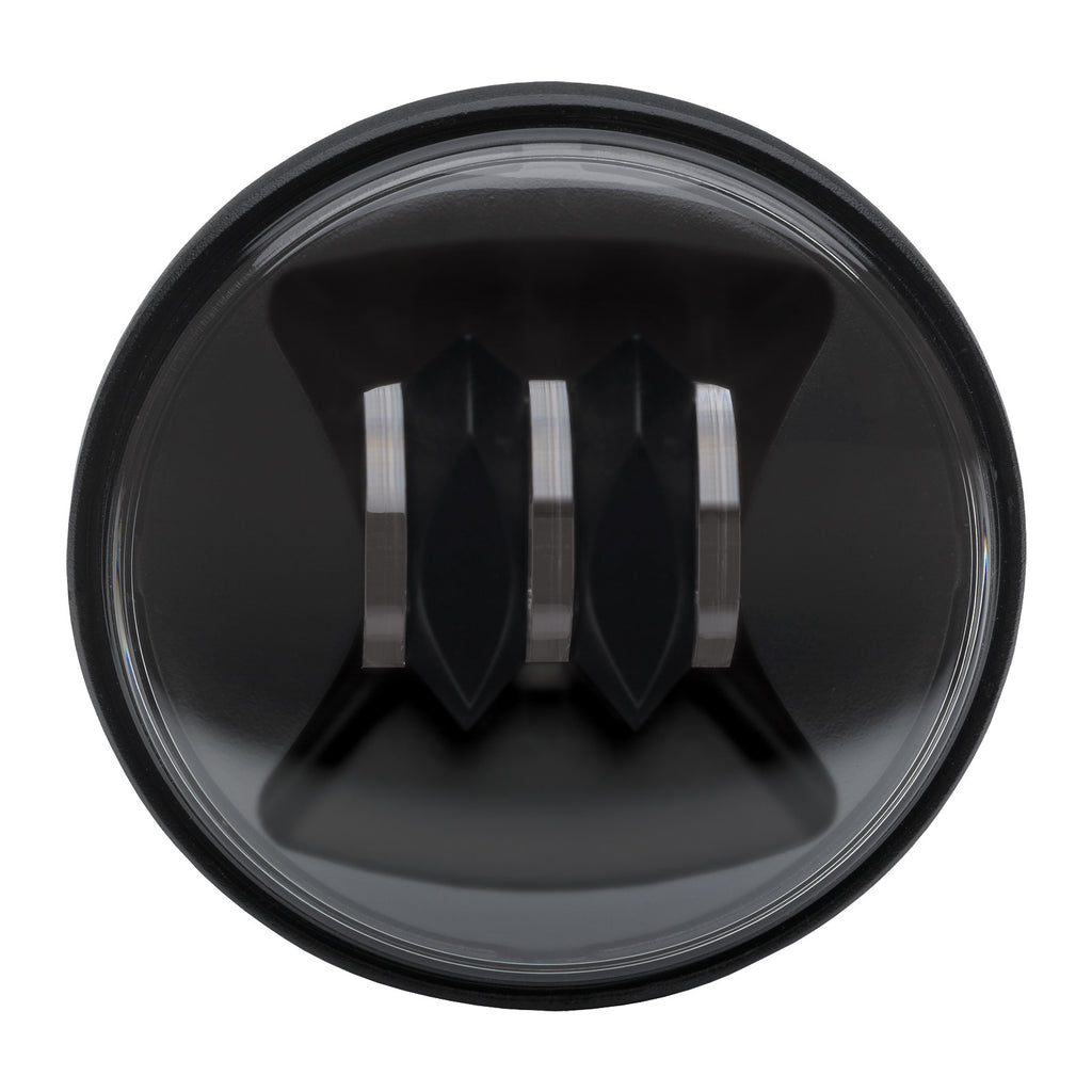 JW SPEAKER 6045 LED FOG LAMP 4.5" BLK BEZEL SINGLE 545731