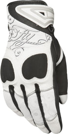FLY RACING WOMEN'S VENUS GLOVES WHITE/BLACK XL #5884 476-6122~5-atv motorcycle utv parts accessories gear helmets jackets gloves pantsAll Terrain Depot