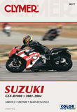 CLYMER REPAIR MANUAL SUZ GSX-R 1000 CM377