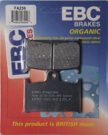 EBC BRAKE PADS FA236-atv motorcycle utv parts accessories gear helmets jackets gloves pantsAll Terrain Depot