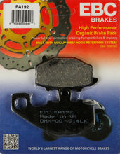 Load image into Gallery viewer, EBC BRAKE PADS FA192-atv motorcycle utv parts accessories gear helmets jackets gloves pantsAll Terrain Depot