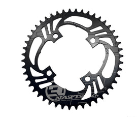 ELEVN 4 BOLT FLOW CHAINRING BLACK 36T ELCRF436BKBK