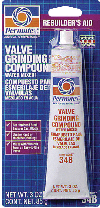 PERMATEX VALVE GRINDING COMPOUND 3OZ 80037