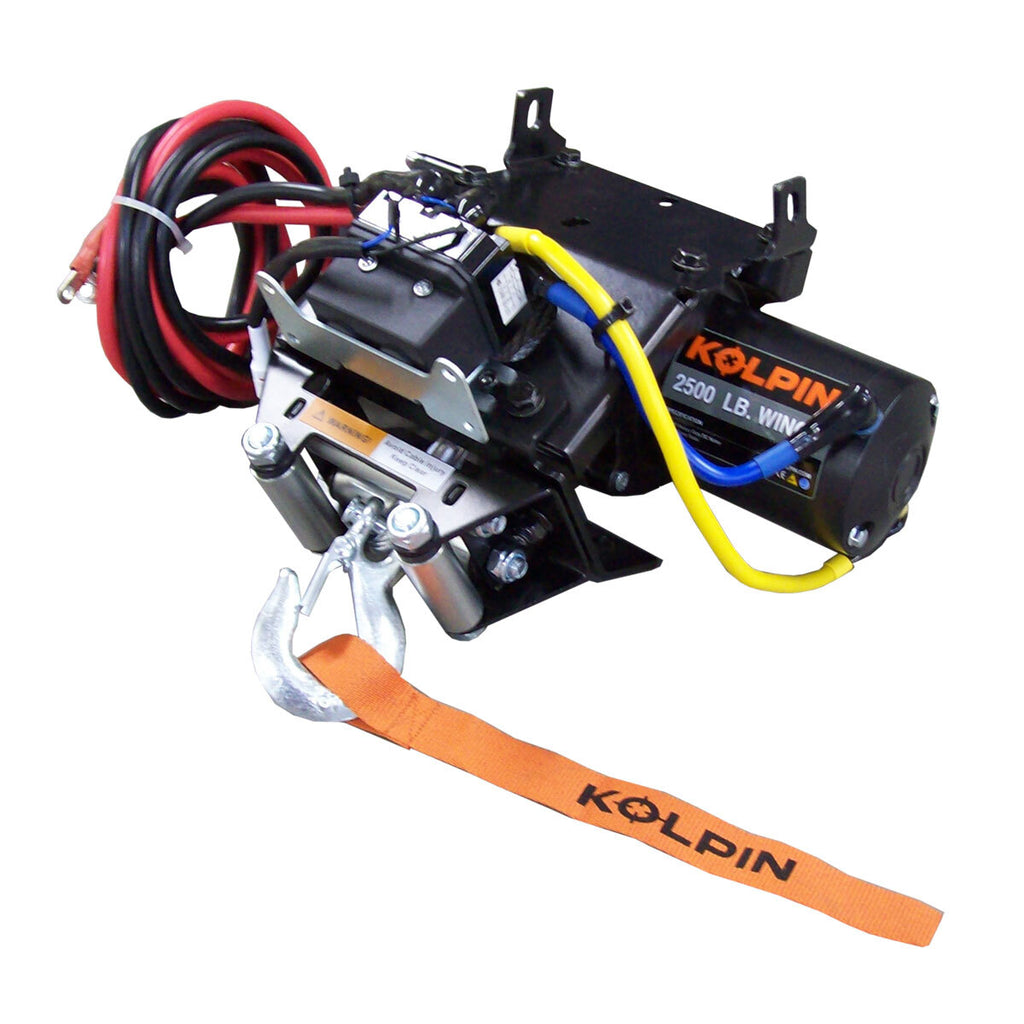 Honda® ATV Kolpin Quick-Mount Winch 2500 lb Steel Cable 26-1020