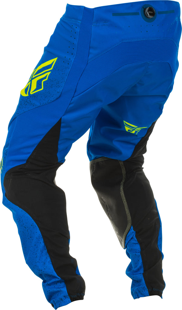 FLY RACING LITE PANTS BLUE/BLACK/HI-VIS SZ 30 373-73030