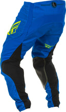 Load image into Gallery viewer, FLY RACING LITE PANTS BLUE/BLACK/HI-VIS SZ 30 373-73030