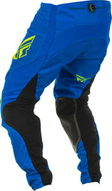 FLY RACING LITE PANTS BLUE/BLACK/HI-VIS SZ 30 373-73030