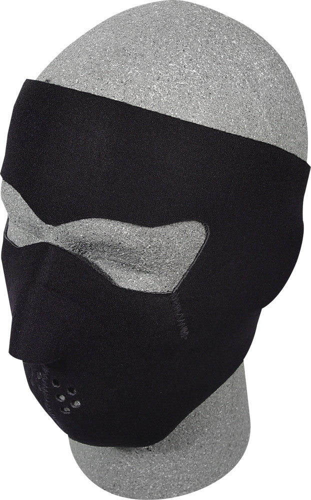 ZAN FULL FACE MASK BLACK WNFM114-atv motorcycle utv parts accessories gear helmets jackets gloves pantsAll Terrain Depot