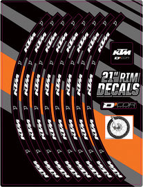 D'COR RIM DECALS 21