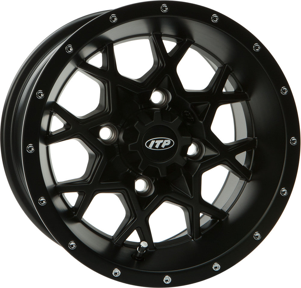 ITP HURRICANE 14X7 4/110 5+2 BLACK 1428636536B