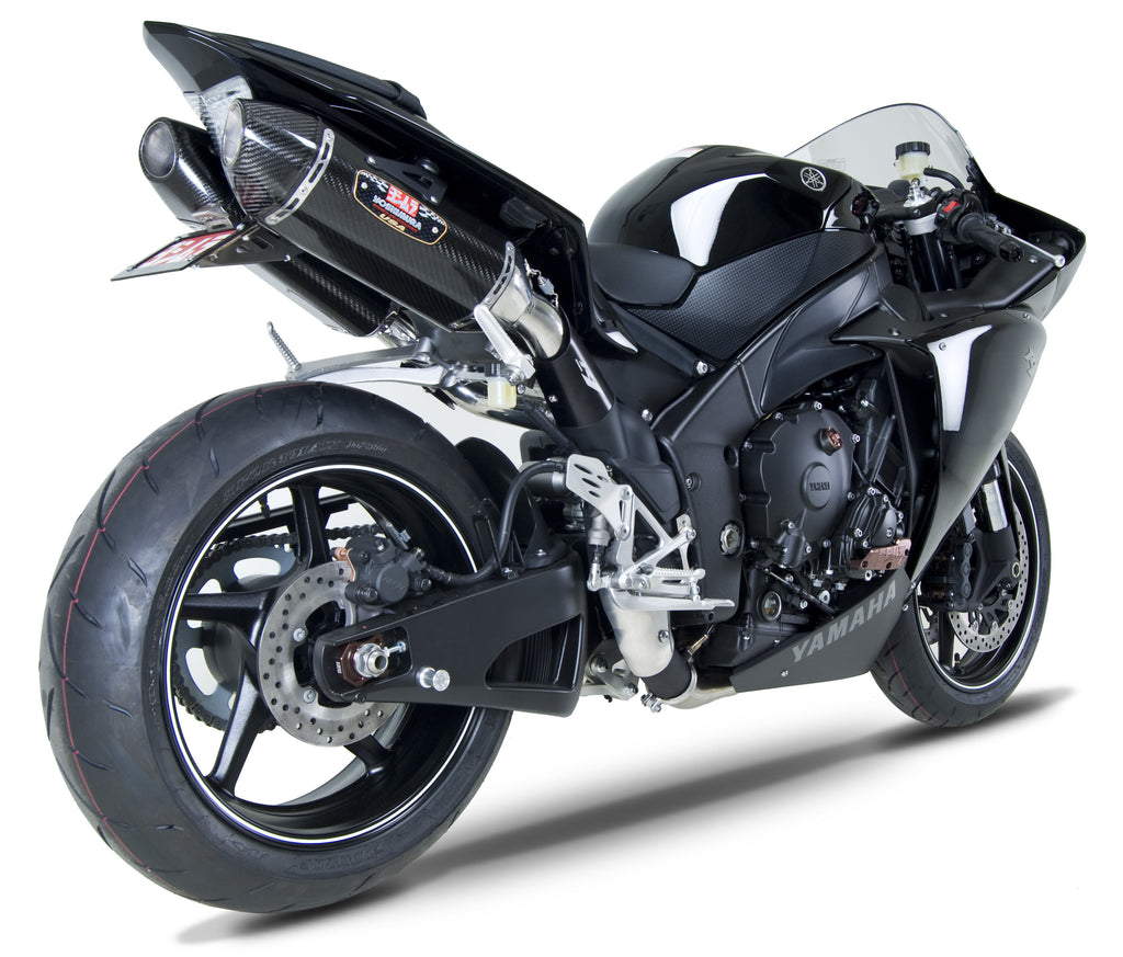 YOSHIMURA EXHAUST STREET R-77 SLIP-ON SS-CF-CF DUAL 1314202