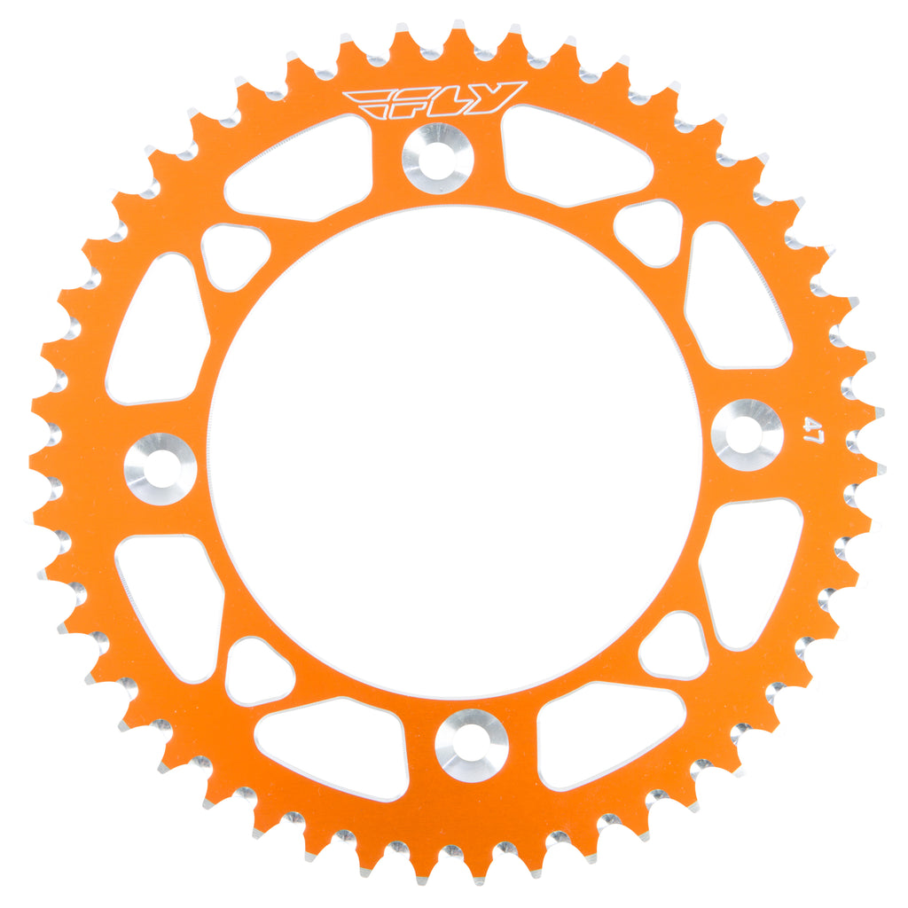 FLY RACING SPROCKET REAR 47T ORANGE 314-47 ORG-atv motorcycle utv parts accessories gear helmets jackets gloves pantsAll Terrain Depot