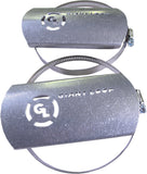 GIANT LOOP HOT SPRINGS HEAT SHIELD BRUSHED ALUMINUM HSHS3