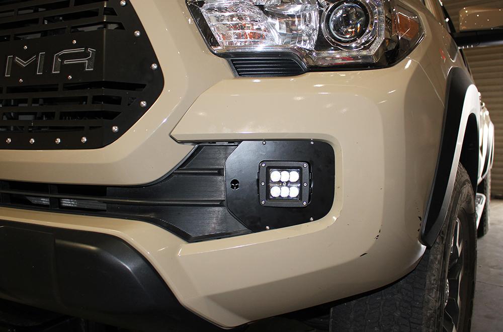 2PC LED Fog Light and Mounting Bracket Kit for Toyota Tacoma 2016-2017-atv motorcycle utv parts accessories gear helmets jackets gloves pantsAll Terrain Depot