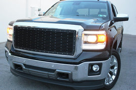 1 Piece Steel Grille for GMC Sierra & Sierra Denali 2014-2015 - BRICKS-atv motorcycle utv parts accessories gear helmets jackets gloves pantsAll Terrain Depot