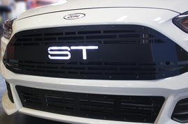 1 Piece Steel Main Grille for Ford Focus 2015-2018 - ST w/ LED Lit Acrylic-atv motorcycle utv parts accessories gear helmets jackets gloves pantsAll Terrain Depot