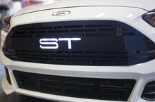 Load image into Gallery viewer, 1 Piece Steel Main + Bumper Grilles for Ford Focus 2015-2018 - ST w/ LED Lit Acrylic-atv motorcycle utv parts accessories gear helmets jackets gloves pantsAll Terrain Depot