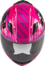 Load image into Gallery viewer, GMAX YOUTH GM-49Y BEASTS FULL-FACE HELMET PINK/PURPLE/GREY YM G1498401