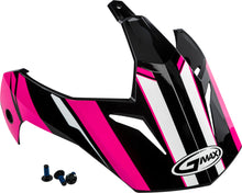 Load image into Gallery viewer, GMAX VISOR VERTICAL BLACK/PINK W/SCREWS GM-11 G011086