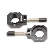 Load image into Gallery viewer, BOLT CHAIN ADJUSTER BLOCKS BLACK HUSQ/KTM CHAD-KTM2.BK