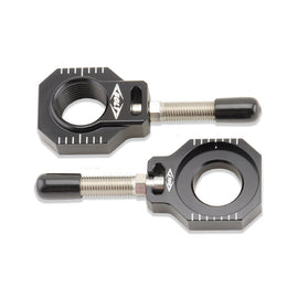BOLT CHAIN ADJUSTER BLOCKS BLACK HUSQ/KTM CHAD-KTM2.BK