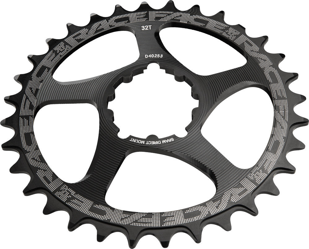 RACE FACE DIRECT MOUNT N/W SINGLE RING SRAM BLACK 30T RRSNDM30BLKSRAM