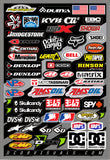 D'COR MISC LOGOS DECAL SHEET 12