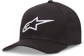 ALPINESTARS CURVE HAT BLACK/WHITE LG/XL 1017-81010-1020-L/X
