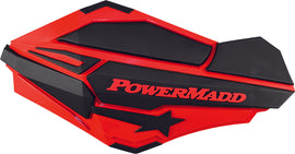 POWERMADD SENTINAL HANDGUARDS (RED/BLACK) 34402-atv motorcycle utv parts accessories gear helmets jackets gloves pantsAll Terrain Depot