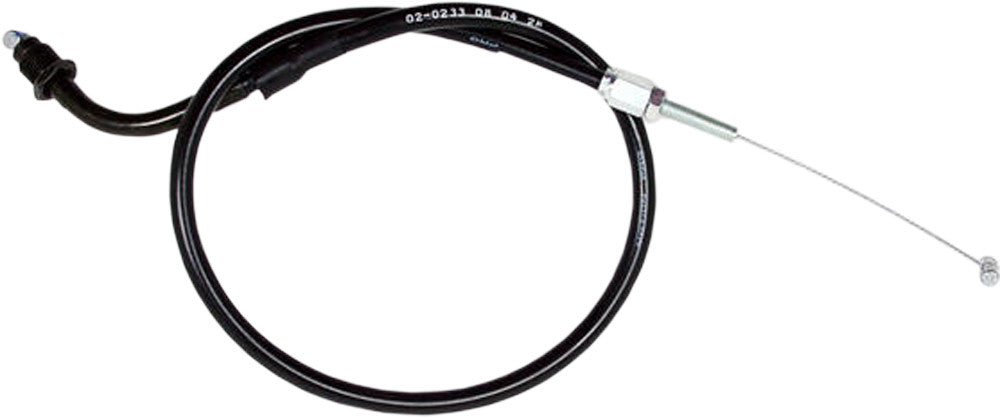 MOTION PRO BLACK VINYL THROTTLE PUSH CABLE 02-0233