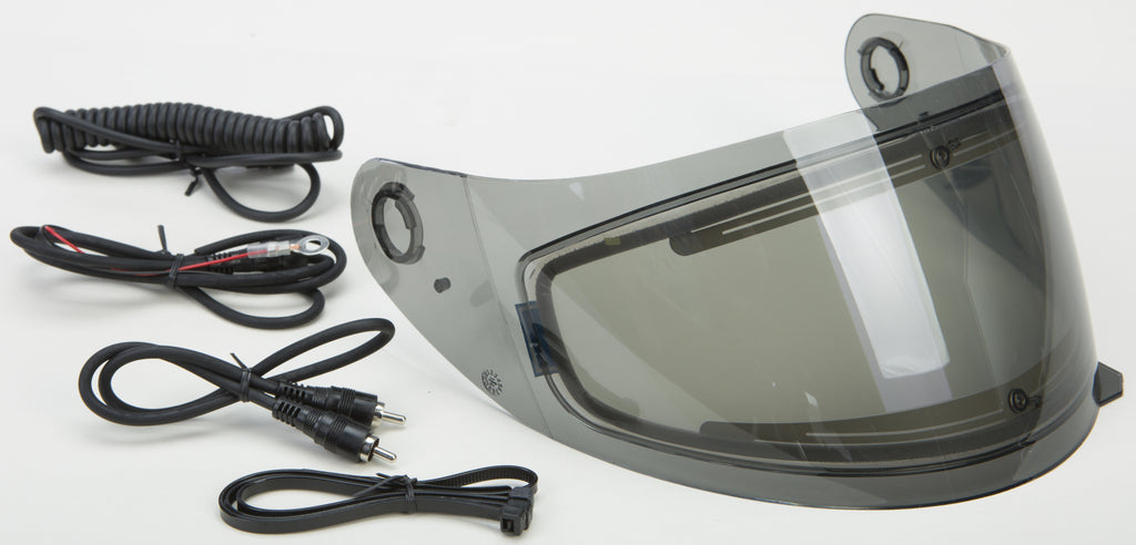 GMAX SHIELD ELECTRIC LENS SMOKE W/CORD FF-49/88/GM-49Y/54/78 G078017