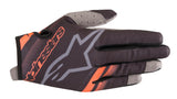 ALPINESTARS RADAR GLOVES BLACK/ORANGE 2X 3561819-156-XXL