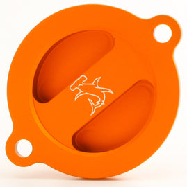 HAMMERHEAD OIL FILTER COVER KTM450/500 ORANGE 60-0561-00-40