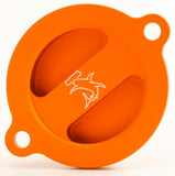 HAMMERHEAD OIL FILTER COVER KTM450/500 ORANGE 60-0561-00-40