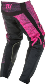 FLY RACING KINETIC NOIZ PANTS NEON PINK/BLACK SZ 32 372-53832