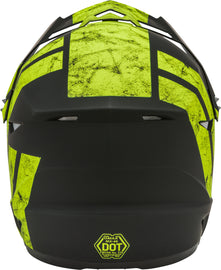 GMAX MX-46 OFF-ROAD DOMINANT HELMET MATTE BLACK/HI-VIS LG G3464746