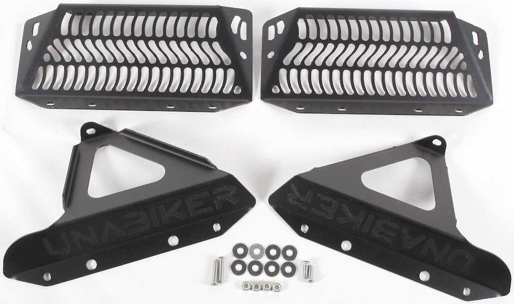 UNABIKER RADIATOR GUARD (BLACK) YYZ123-K