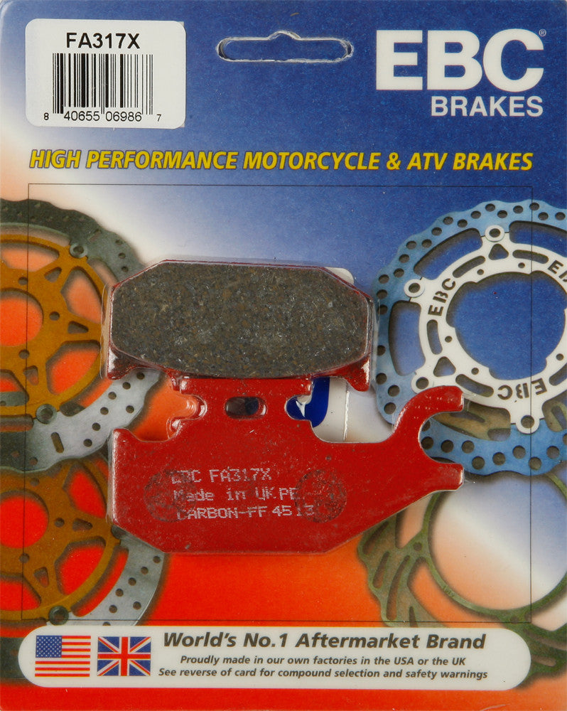 EBC BRAKE PADS FA317X-atv motorcycle utv parts accessories gear helmets jackets gloves pantsAll Terrain Depot