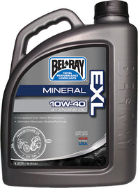 BEL-RAY EXL MINERAL 4T ENGINE OIL 10W-40 4L 99090-B4LW