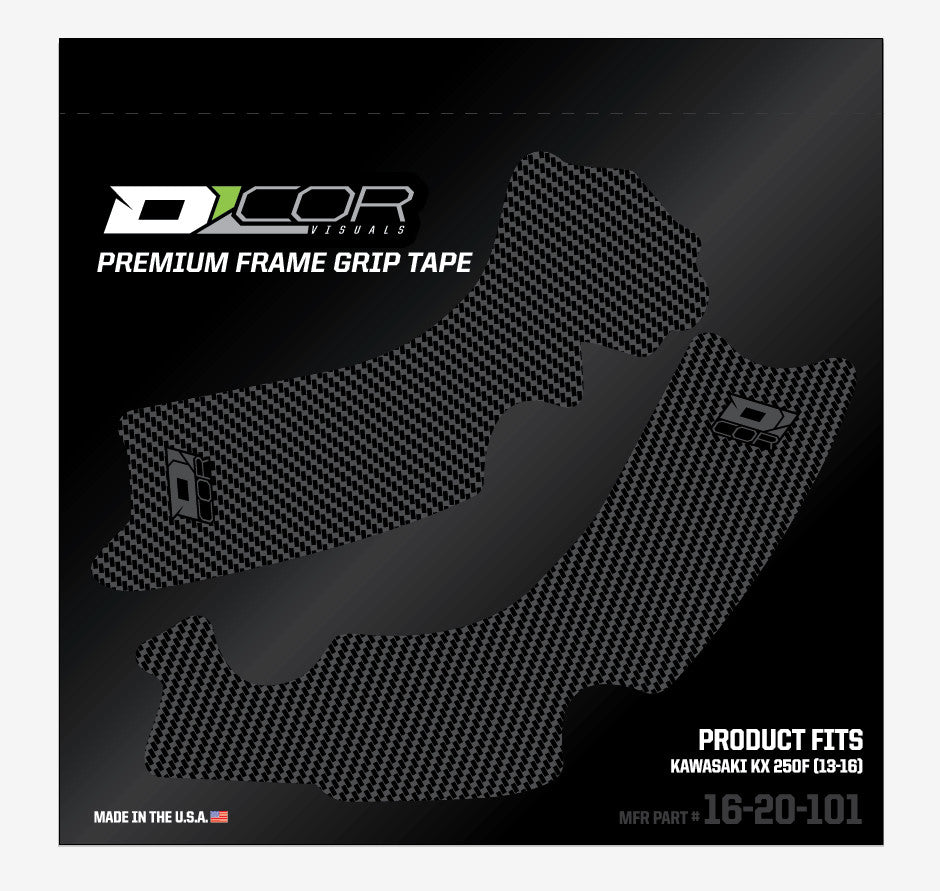 D'COR FRAME GRIP GUARD DECAL GREY 16-20-101