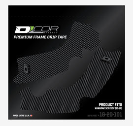 D'COR FRAME GRIP GUARD DECAL GREY 16-20-101