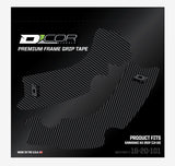 D'COR FRAME GRIP GUARD DECAL GREY 16-20-101