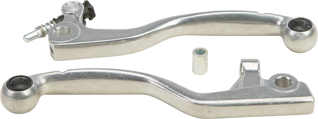 FLY RACING PRO SHORTY LEVER SET POLISHED 163-004