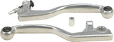 FLY RACING PRO SHORTY LEVER SET POLISHED 163-004