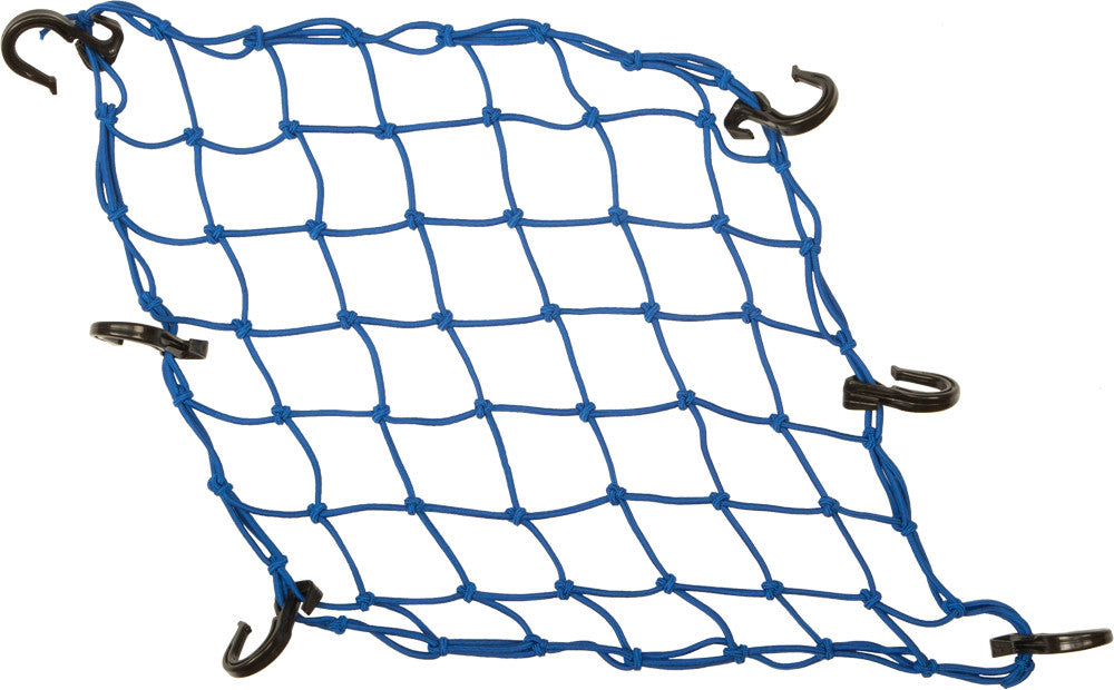 POWERTYE CARGO NET ADJUSTABLE BLUE 15"X15" 50153-atv motorcycle utv parts accessories gear helmets jackets gloves pantsAll Terrain Depot