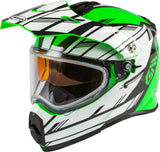 GMAX AT-21S ADVENTURE EPIC SNOW HELMET GREEN/WHITE/BLACK LG G2211056