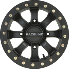 Load image into Gallery viewer, RACELINE MAMBA BLACKOUT 4X110 BEADLOCK 14X7 5+2 A71B-47011-52