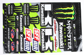 D'COR KAWASAKI DECAL SHEET 40-20-116