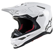 Load image into Gallery viewer, ALPINESTARS S.TECH S-M8 HELMET GLOSSY WHITE XL 8300719-2180-X