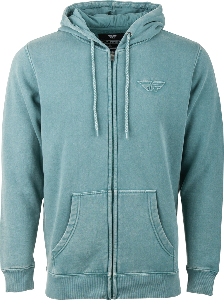 FLY RACING FLY SNOW WASH HOODIE SAGE XL 354-0235X